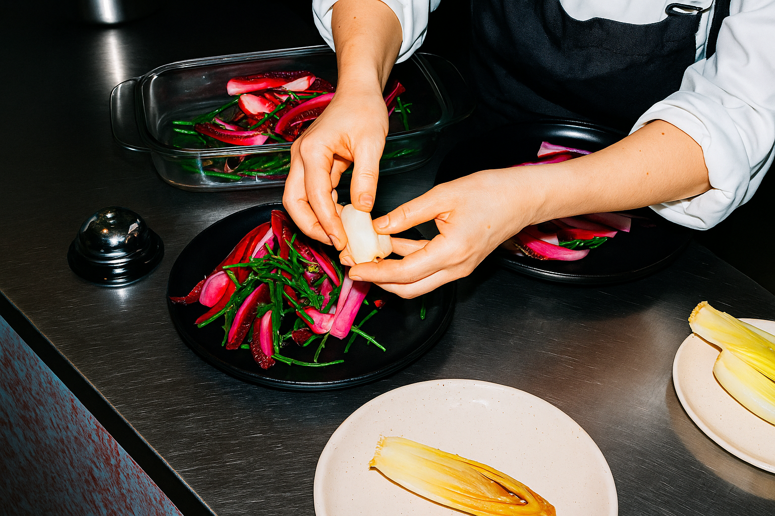 Logo on colored background